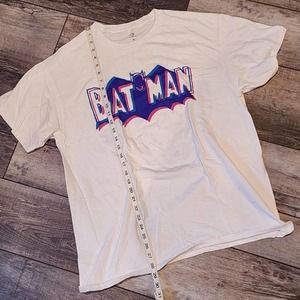 Converse Batman DC Comics Chinatown Men's XL 3D Pop Art White Tee